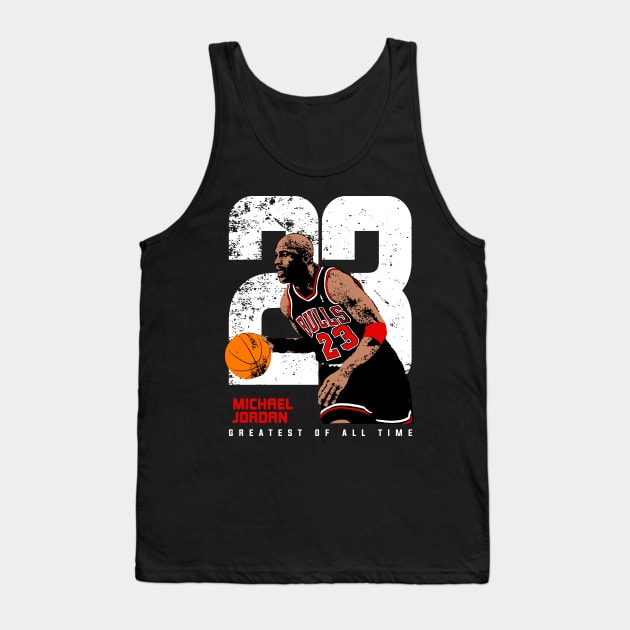 MJ GOAT MJ Tank Top by lockdownmnl09